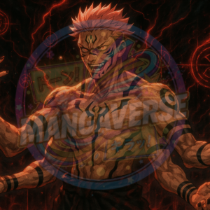 Wallpaper Sukuna Holografico